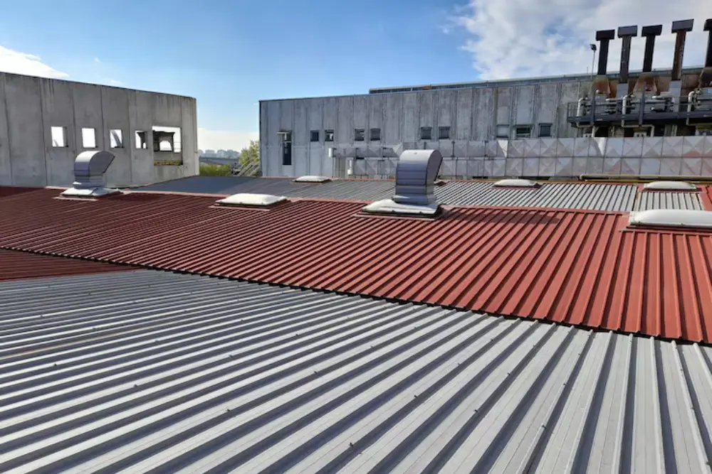 Commercial warehouse roof repair